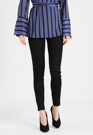 Stoffhose - black