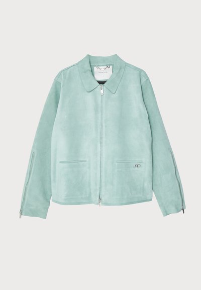 Filling Pieces JACKET - Giacca di pelle - green