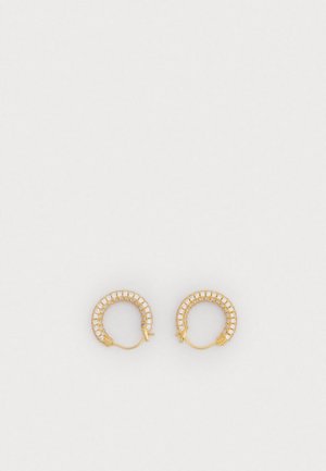 CORE PAVE AMALFI HUGGIES - Pendientes - gold-coloured