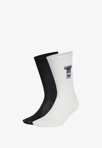 Selected, white/black