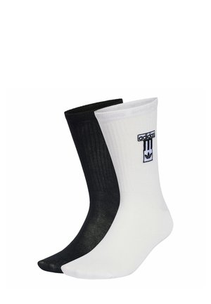 CREW 2 PAIRS - Socks - white/black