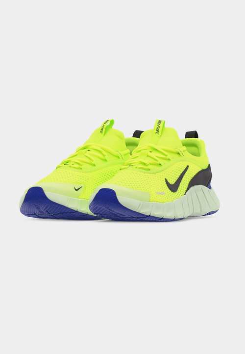 Nike FREE RIDE GS UNISEX - Road running shoes - volt tint/black spruce/lapis/volt ice/summit white/light liquid lime — foto 3