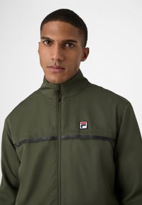 Fila APPAREL SAN SIRO REGULAR BLOCKED TRACK  - Träningsjacka - deep depths black