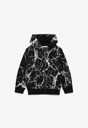 Terranova, FELPA FANTASIA - Felpa con zip - nero