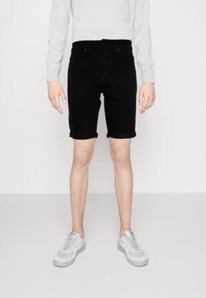 ONSPLY FOLD - Jeansshorts - black