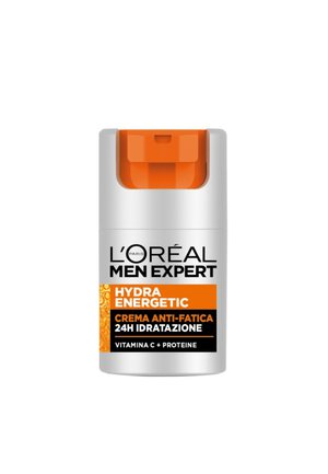 CREMA IDRATANTE UOMO ANTI-FATICA HYDRA ENERGETIC, COMBATTE LE OCCHIAIE E DONA INTENSA IDRATAZIONE, ARRICCHITA CON PROTEINE E VITAMINA C, 50 ML - Crema da giorno - trasparente