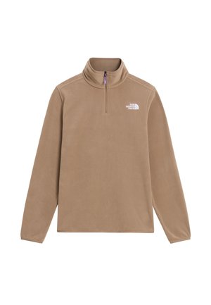The North Face, GLACIER 1/4 ZIP JACKET - Fleecepullover - garnet