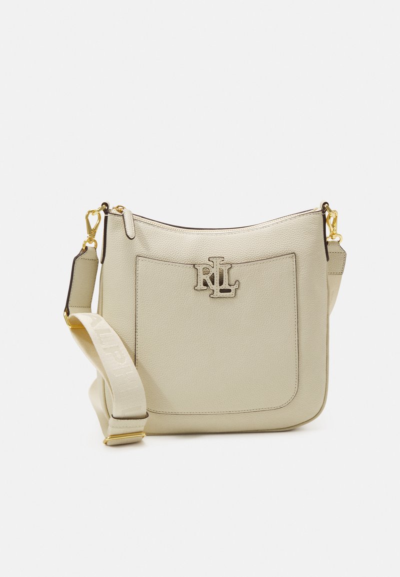 Lauren Ralph Lauren CAMERYN CROSSBODY LARGE Geantă crossbody vanilla/alb natural Zalando.ro
