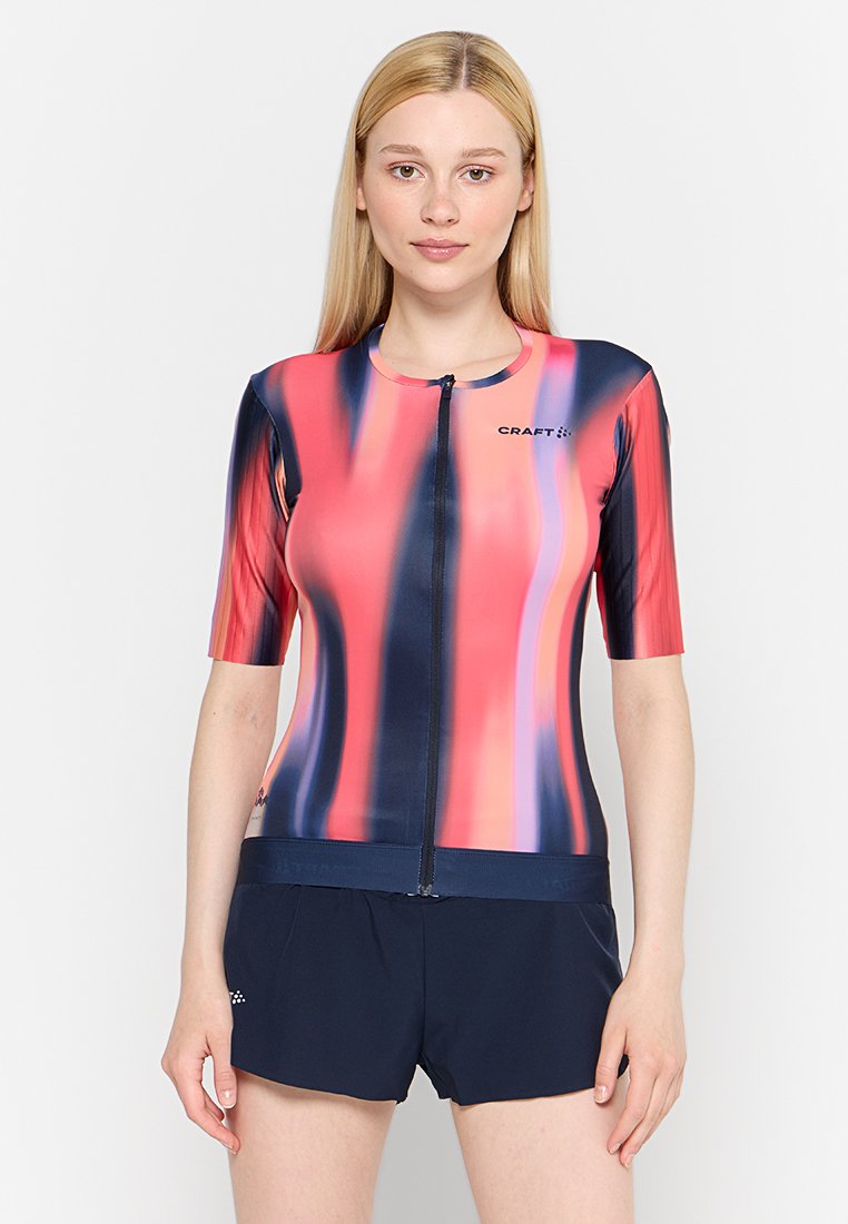 Craft Wielershirt meerkleurig