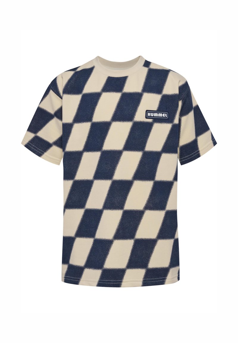 Hummel T-shirt print beige