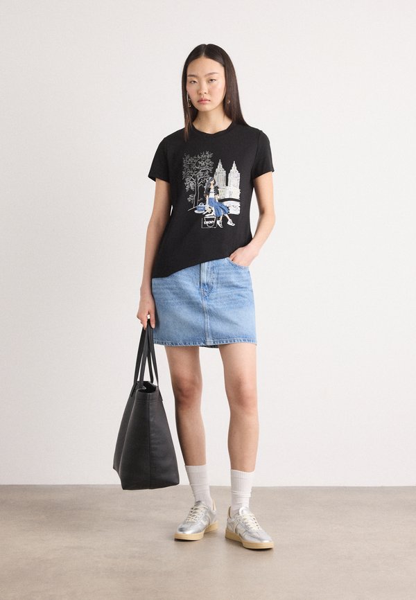 BOW BRIDGE CONVERSATIONAL  - Print T-shirt4