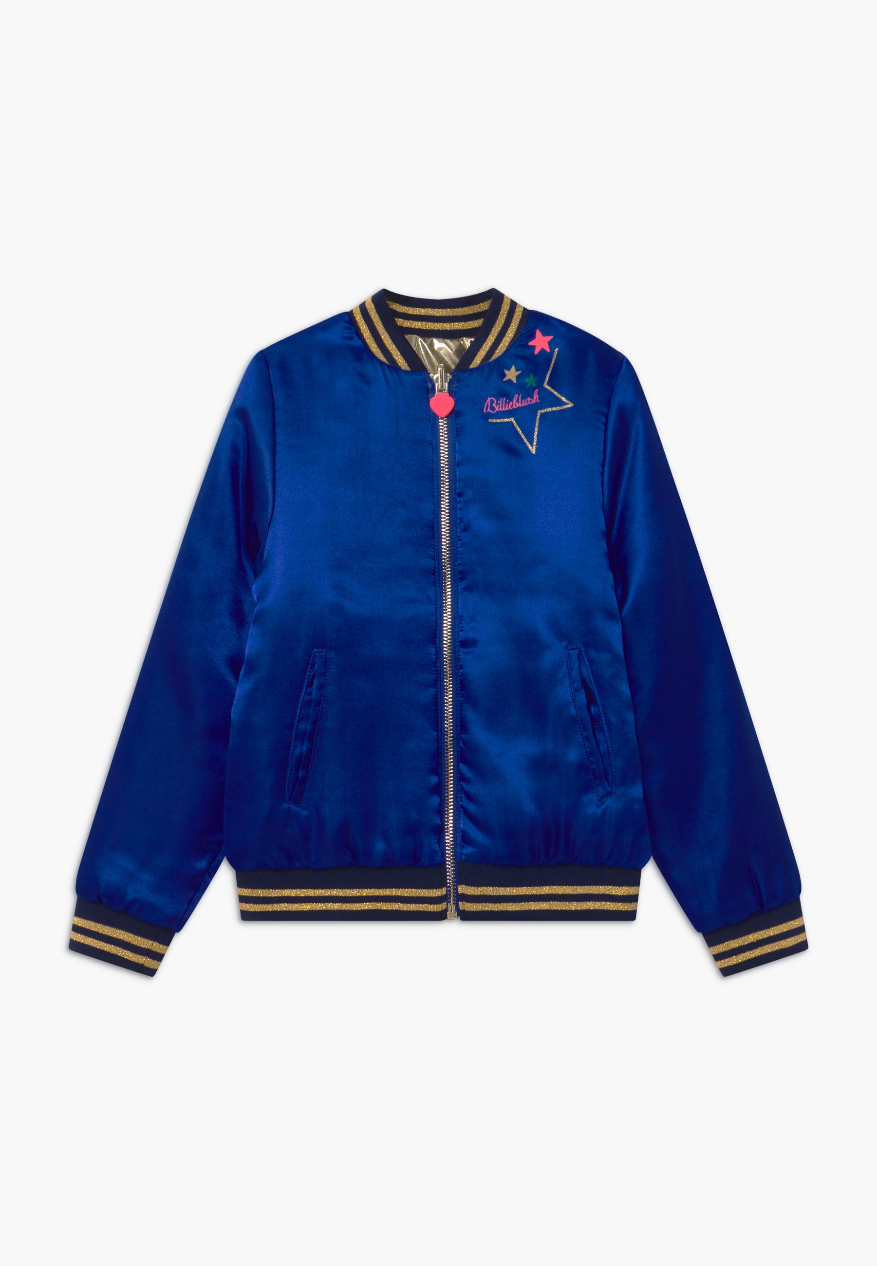 Billieblush REVERSIBLE Winterjacke blue adidas Originals AOP Satin Bomber Jacke GEFÜTTERT BLAU ROSA