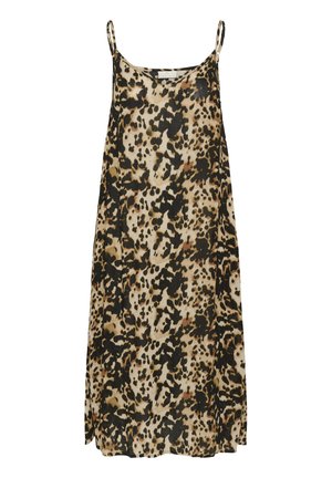Kaffe KATHORA AMBER - Vestido informal - leopard print