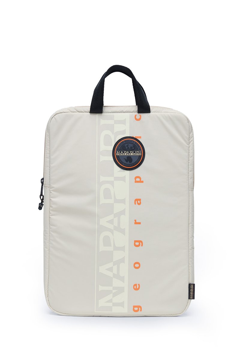 Napapijri CURVER - Computertasker - beige silvr n