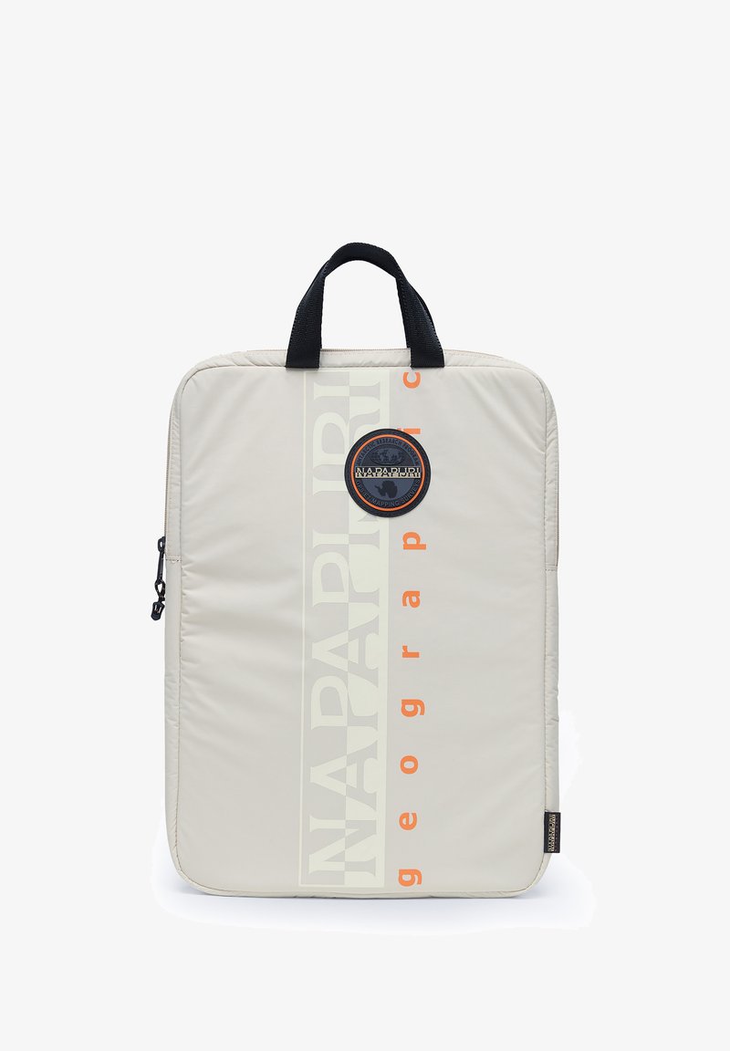 Napapijri CURVER - Computertasker - beige silvr n
