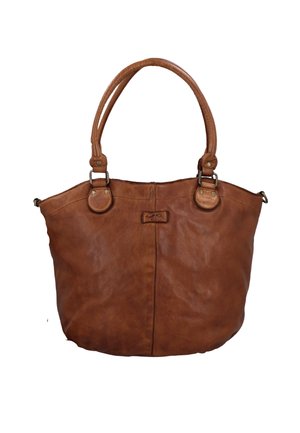 Gusti Leder DIONE - Sac à main - cognac