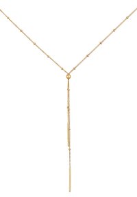 Elli BASIC Y - CHAIN - Halskæder - gold-coloured