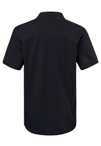 JP1880 GROSSE GRÖSSEN BIS 8XL KNOPFLEISTE - Piké - schwarz