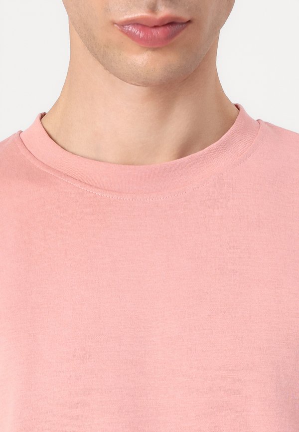 SLH LOOSE OSCAR O NECK TEE - Basic T-shirt - rose tan4
