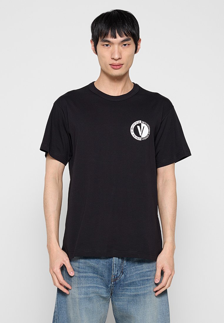 Versace Jeans Couture T-shirt print zwart