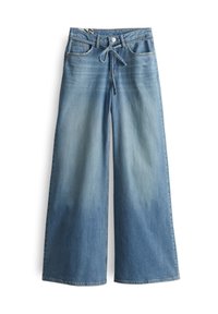 MID RISE EXTRA LONG PALAZZO FIT - Bootcut jeans - light breeze blue