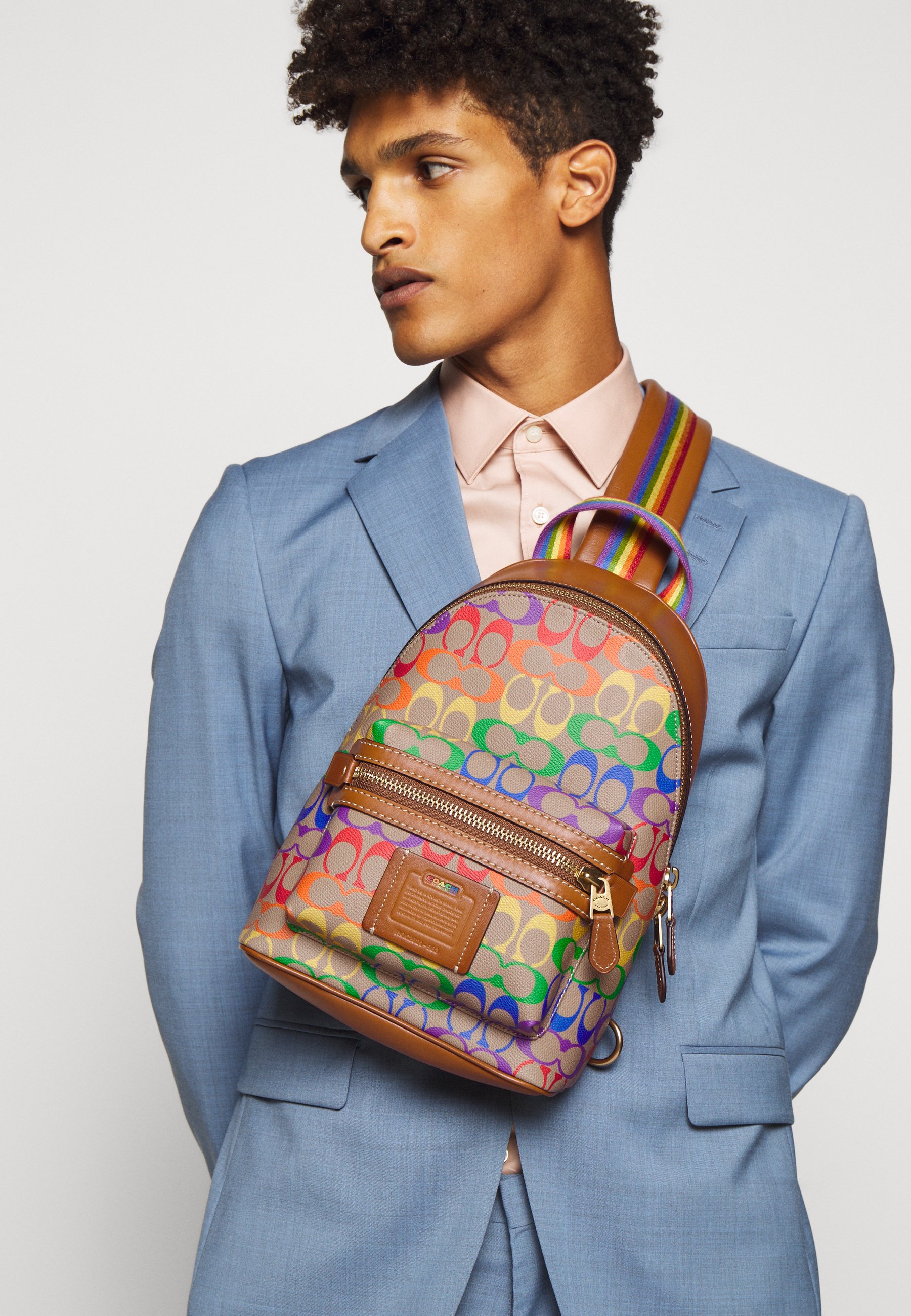 coach rainbow backpack