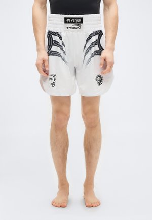VENUM X MIKE TYSON BOXING SHORTS - Spordišortsid - white/black