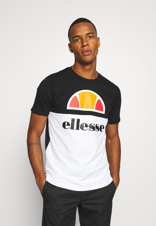 ARBATAX - T-shirt imprimé - black/white