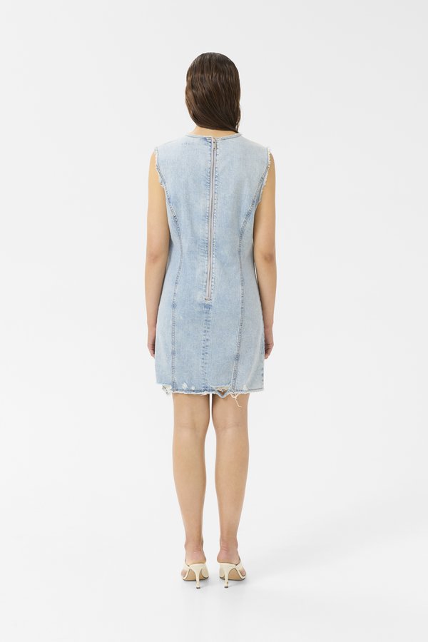 DEA SHORT DRESS - Denim dress4