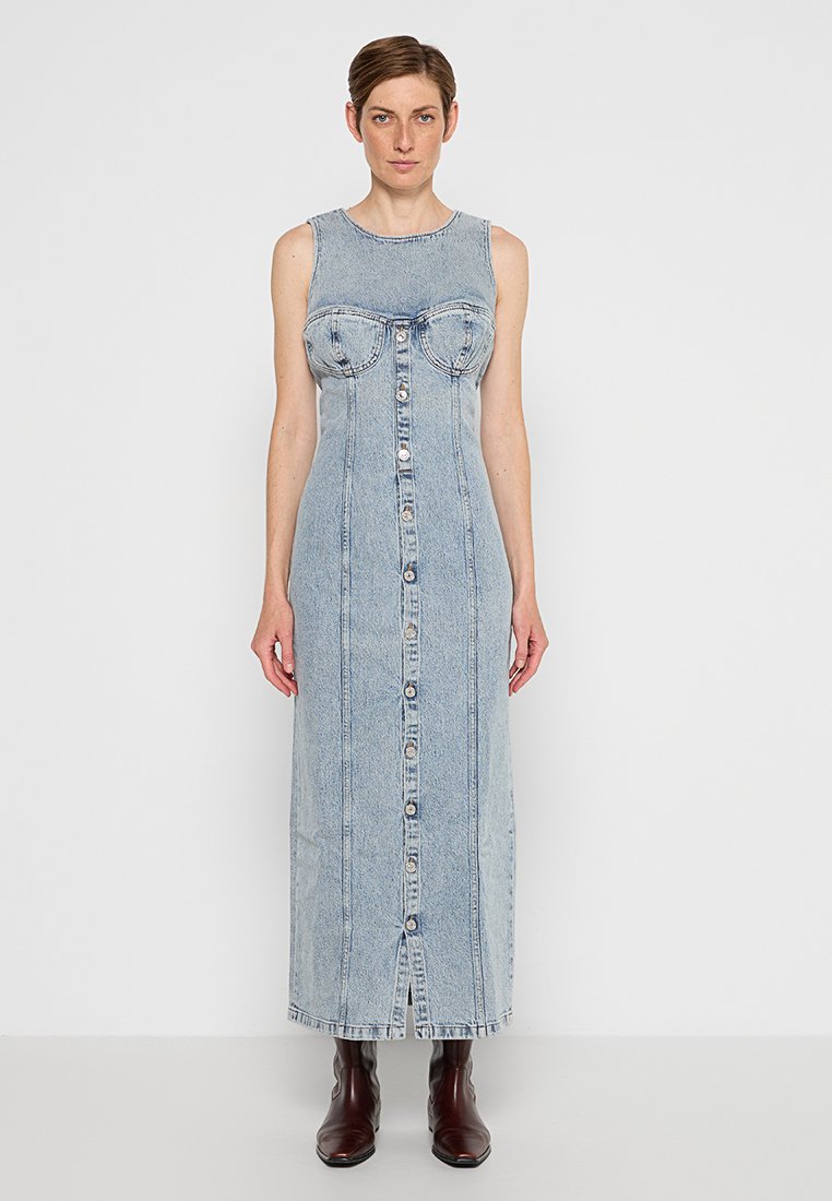 7 For All Mankind Jeansjurken lichtblauw 7 For All Mankind Jeansjurken lichtblauw