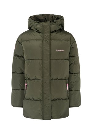 Zwillingsherz, STEPPJACKE „LOVE MORE“ - Winterjacke - khaki