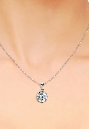 MYC Paris Ketting - argenté couleur / cristal