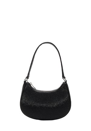 SHOULDER WITH RHINESTONES  - Handtasche - black