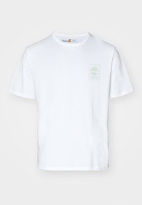 SHORT SLEEVE BOXES GRAPHIC TEE - Paprasti marškinėliai - white