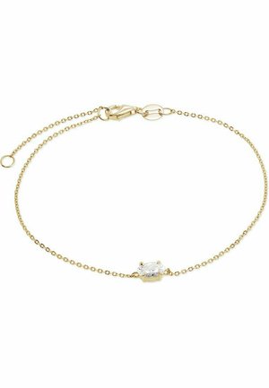 375ER GELBGOLD 1 ZIRKONIA - Armbånd - gelb