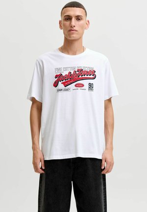 Jack & Jones, T-SHIRT T-SHIRT - T-Shirt print - white