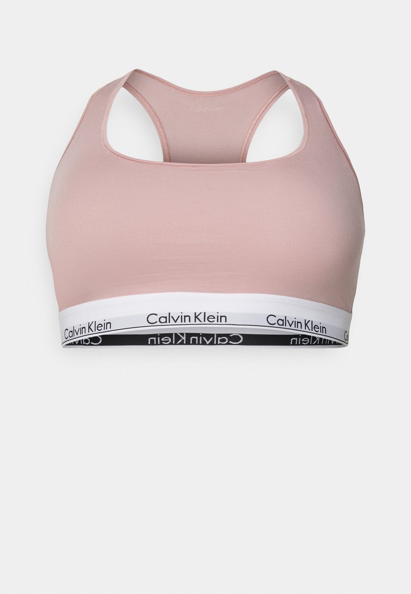 Calvin Klein Underwear BRALETTE ICON COTTON MODAL - Topp - beige