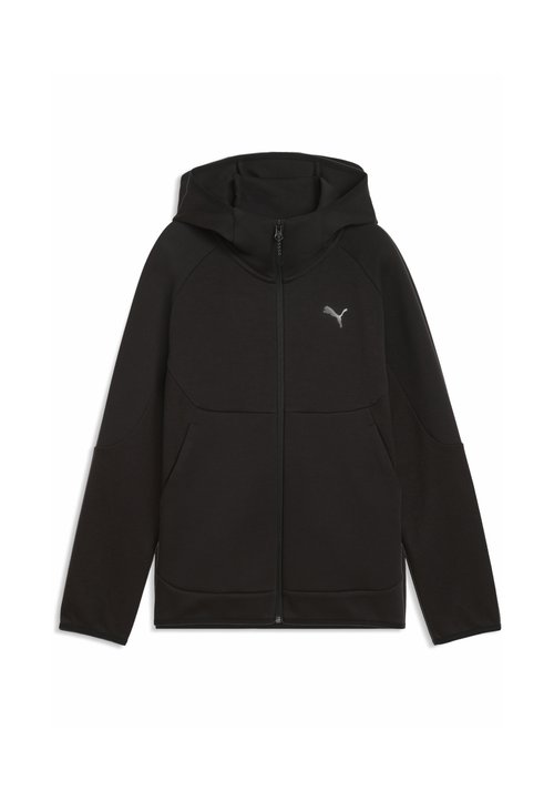 PUMA PUMATECH ELEVATED KAPUZENJACKE - Zip-up sweatshirt - black — photo 4