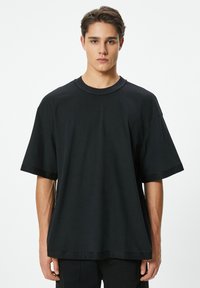 Koton T-shirts basic - black