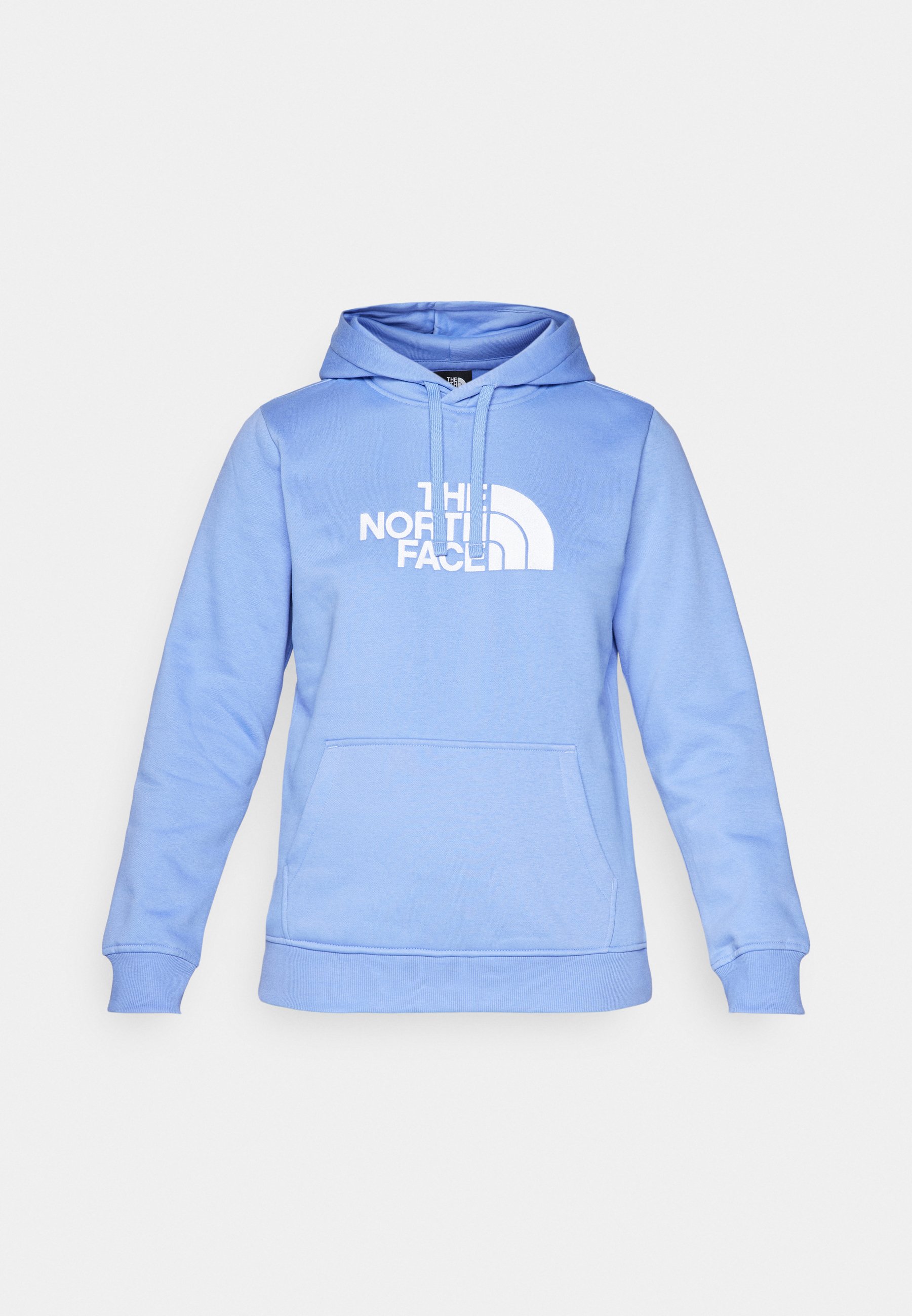 light blue north face hoodie