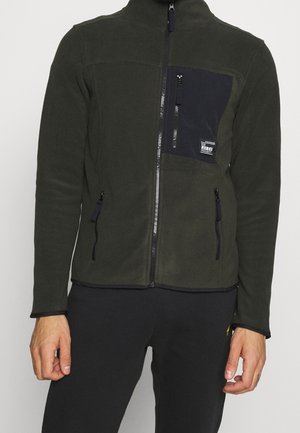 Fleece jacket - khaki