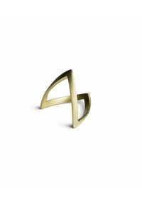 Jane Kønig V - Sormus - gold plated