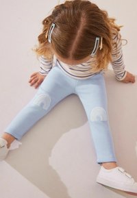 Next COSY LINED - REGULAR FIT - Leggingek - Nadrágok - pale blue