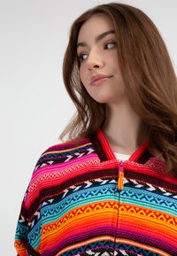 myMo Bomber jakna - mehrfarbig neon pink
