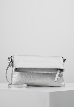 Borsa a tracolla - silver-coloured
