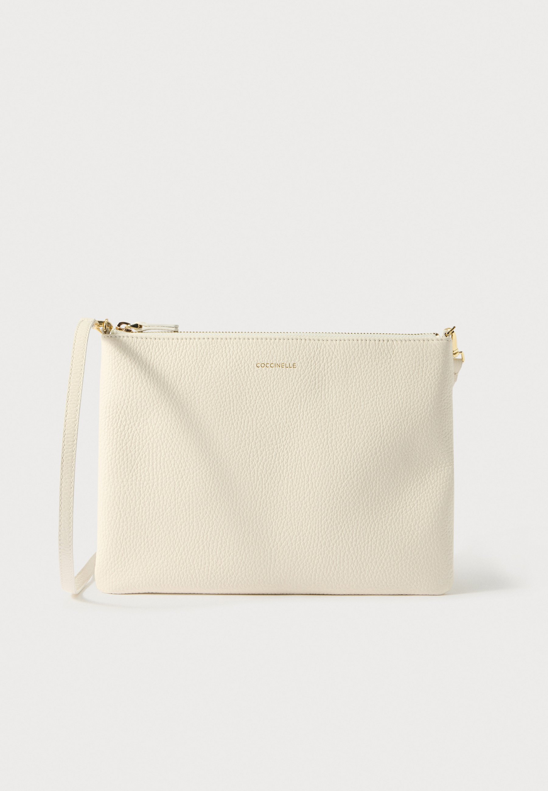 Mini borsa a tracolla in pelle: pochette con patta viola, porta cellulare - Italia Mini borsa a tracolla in pelle: pochette con patta viola, porta cellulare - Italia