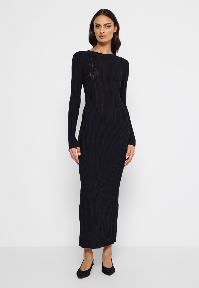 TWINSET Gebreide jurk zwart