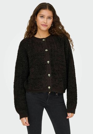 JDYEIRA LIFE ONECK - Gilet - chocolate torte