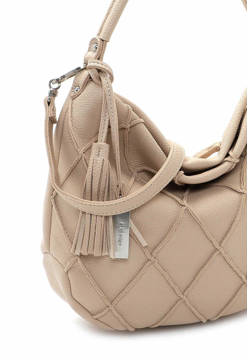 SURI FREY - Bolso mano sand/tierra Zalando.es