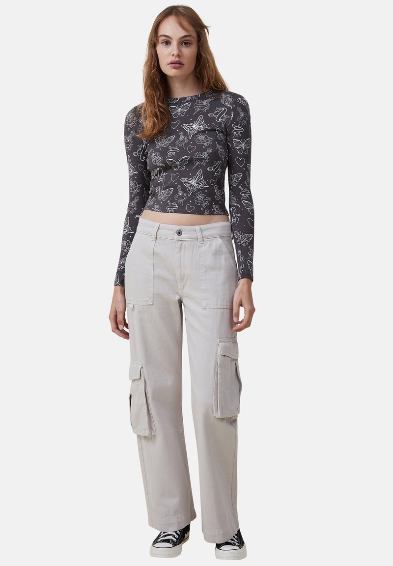 Cotton On Longsleeve grijs